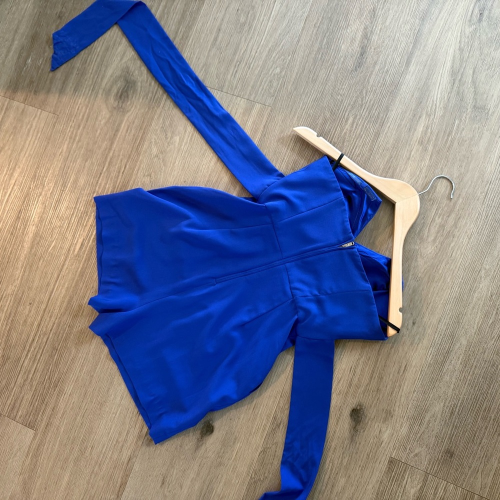 bebe blue  Jumpsuit shorts set - Picture 2 of 6